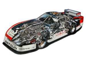 1981 Datsun Silhouette Formula IMSA-GTU Car
